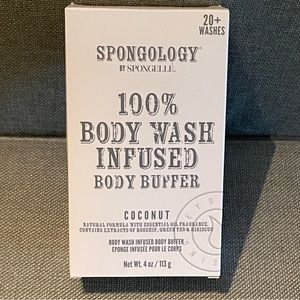 Coconut Body Wash infused body buffer